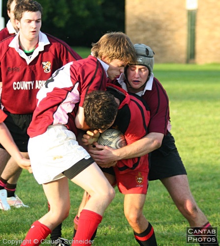 Rugby: Jesus v Churchill - Photo 18
