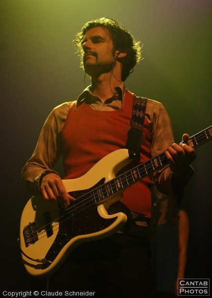 KT Tunstall's backing bassist, Arnulf Linder